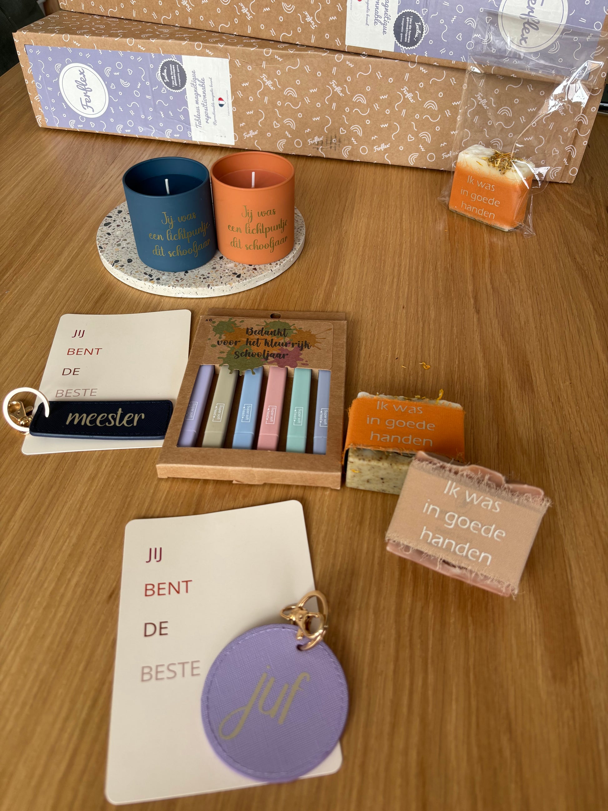 Juf en meester cadeau