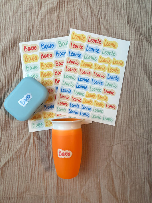 Naamstickers
