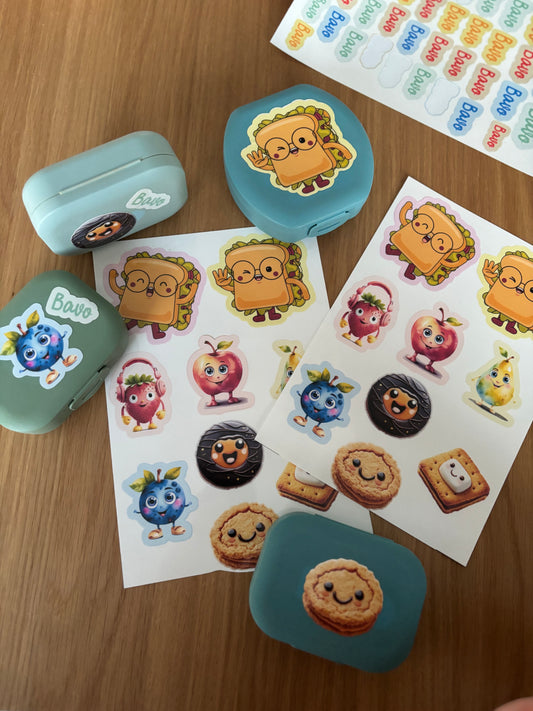 Stickers brood-en snackdozen