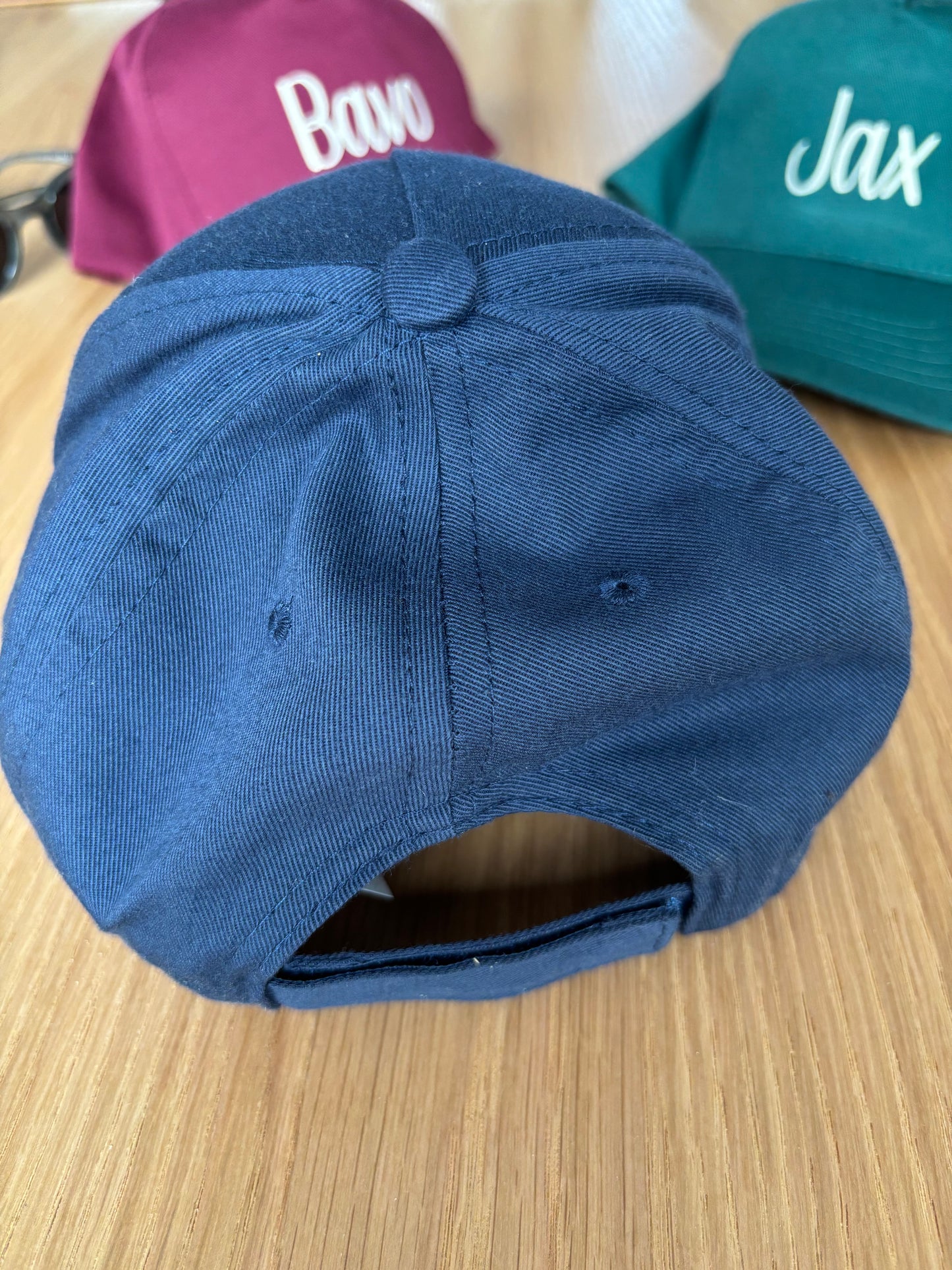 Pet kind met naam bordeaux - blauw - groen