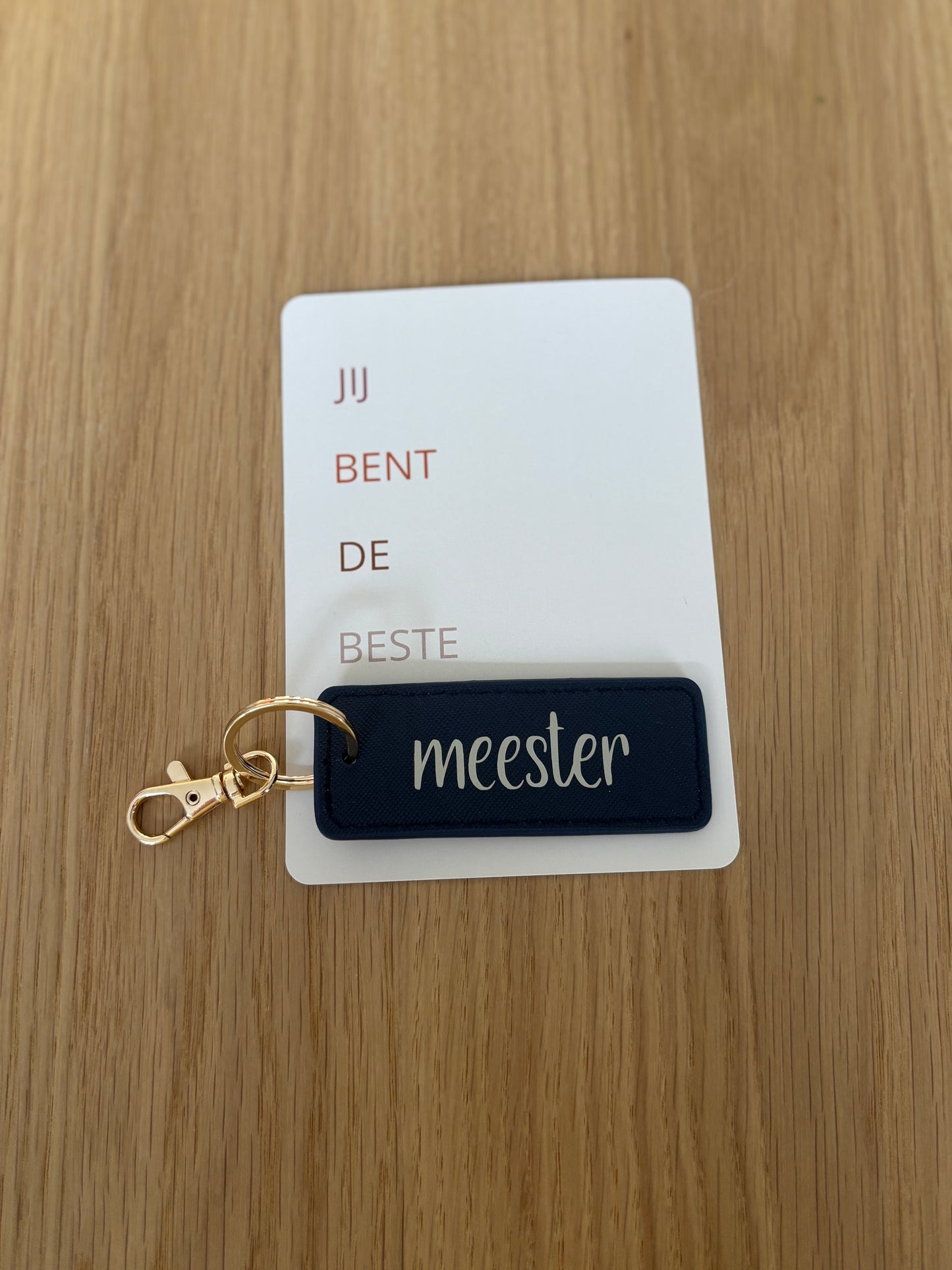 jij bent de beste meester