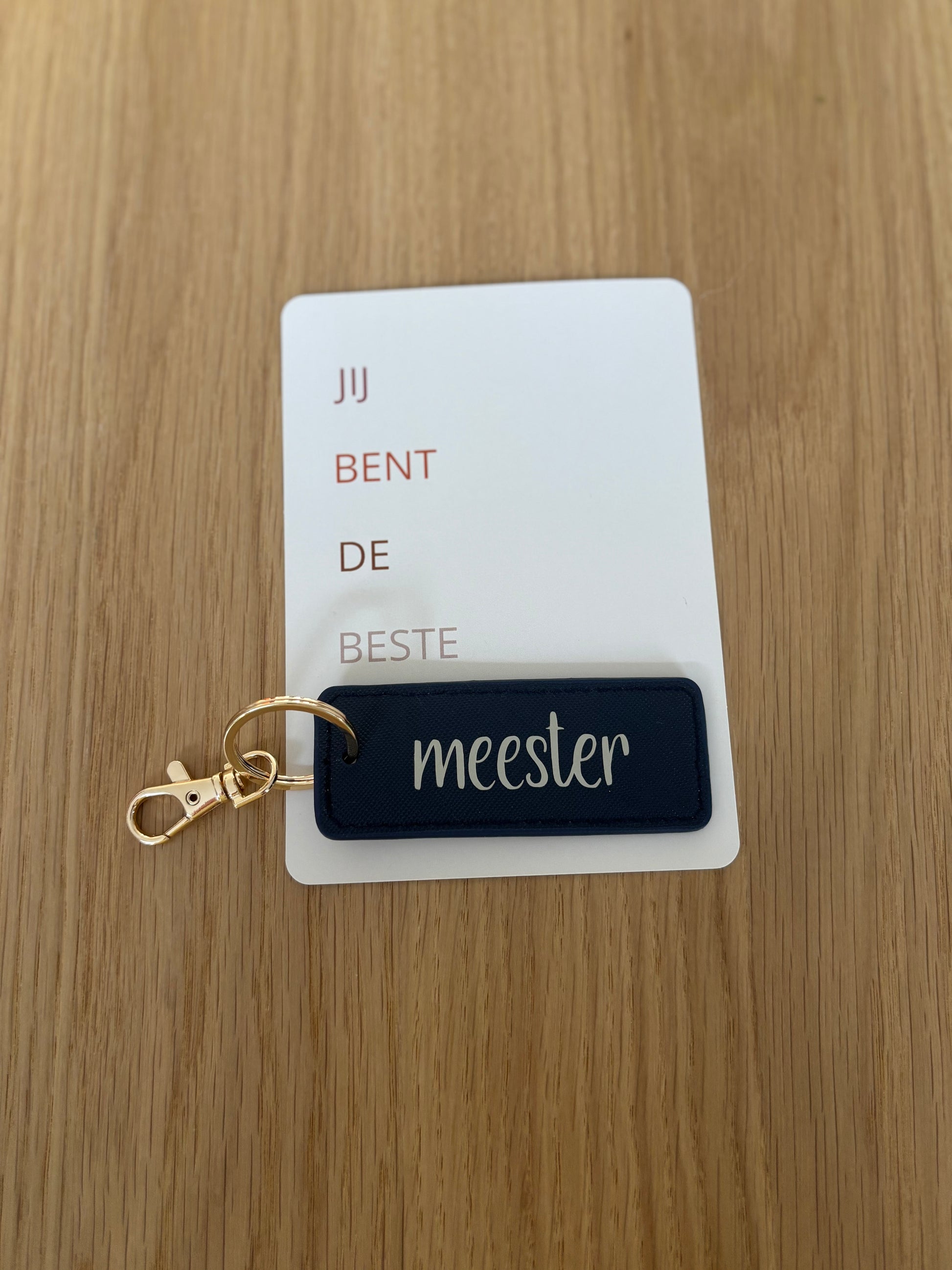 jij bent de beste meester