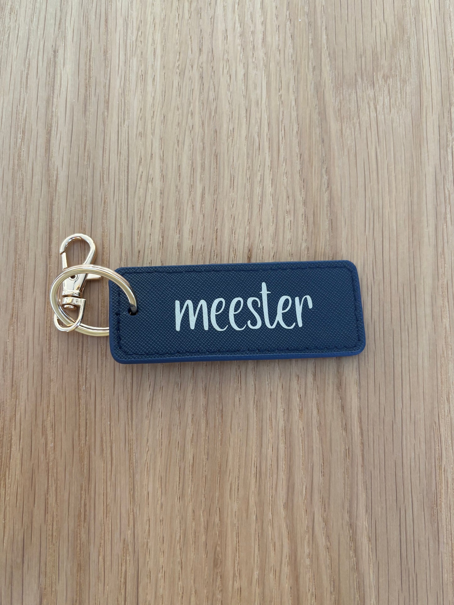 Sleutelhanger meester