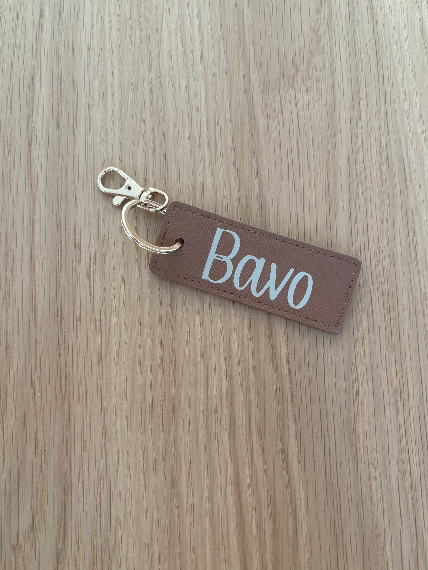 Sleutelhanger met naam