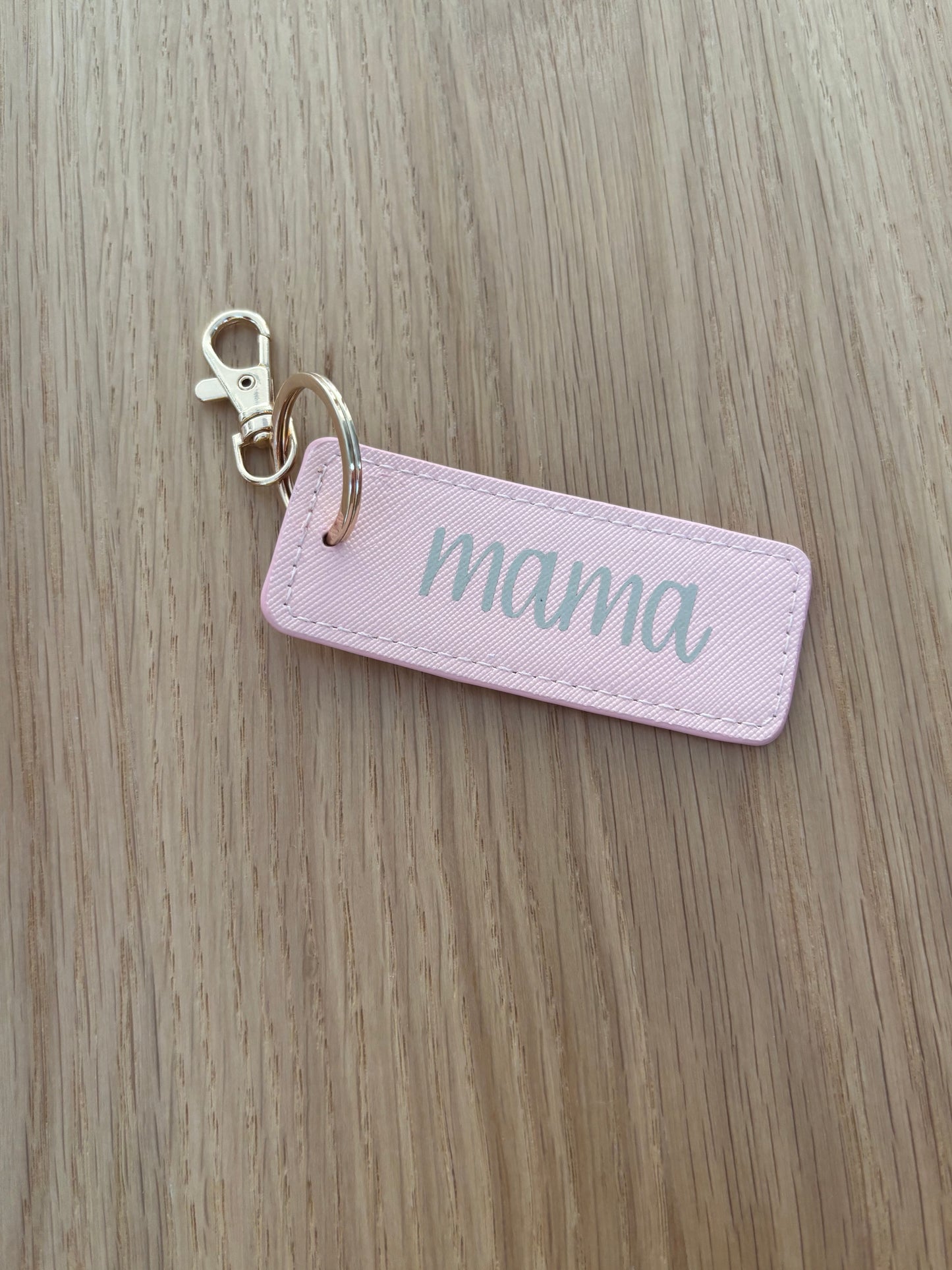 Sleutelhanger roze mama