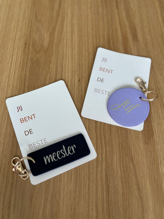 jij bent de beste juf/meester